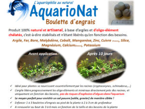 AquarioNat Boulettes d'engrais (lot de 50)